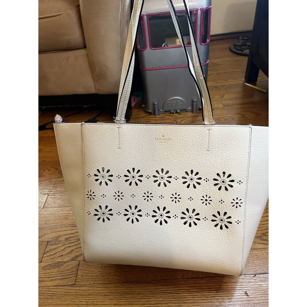 kate spade   Tote Bag logo Leather